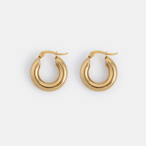 Half Round Earrings