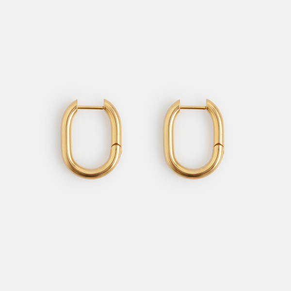 Hoop O-Shaped Earrings